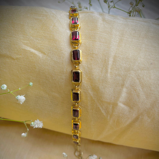 Rhapsody Garnet Bracelet