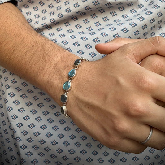 The Labra Silver Men's Bracelet