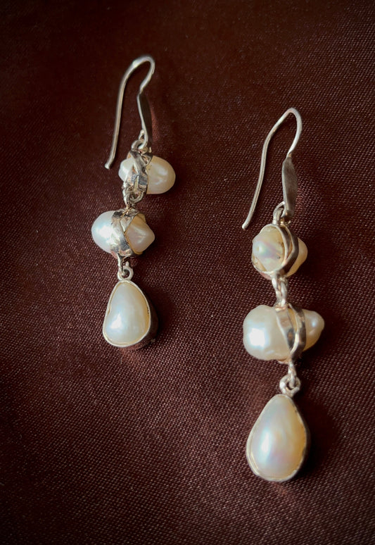 Trayi Pearl Earring