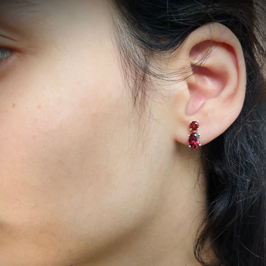 Double Treasure Ear Stud