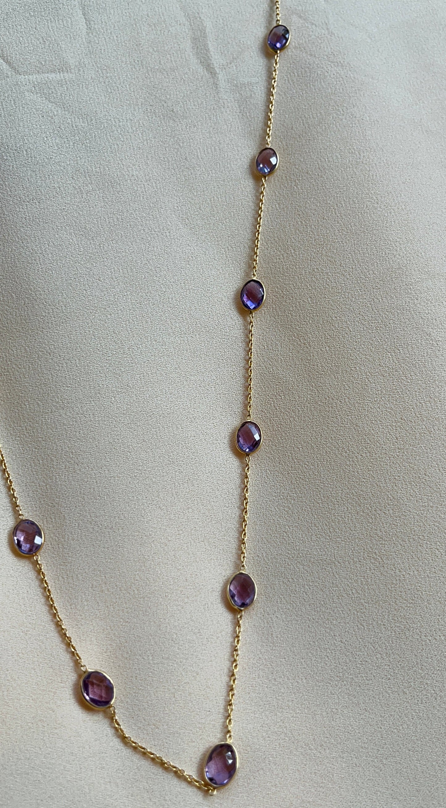 Amethyst Trail Long Chain