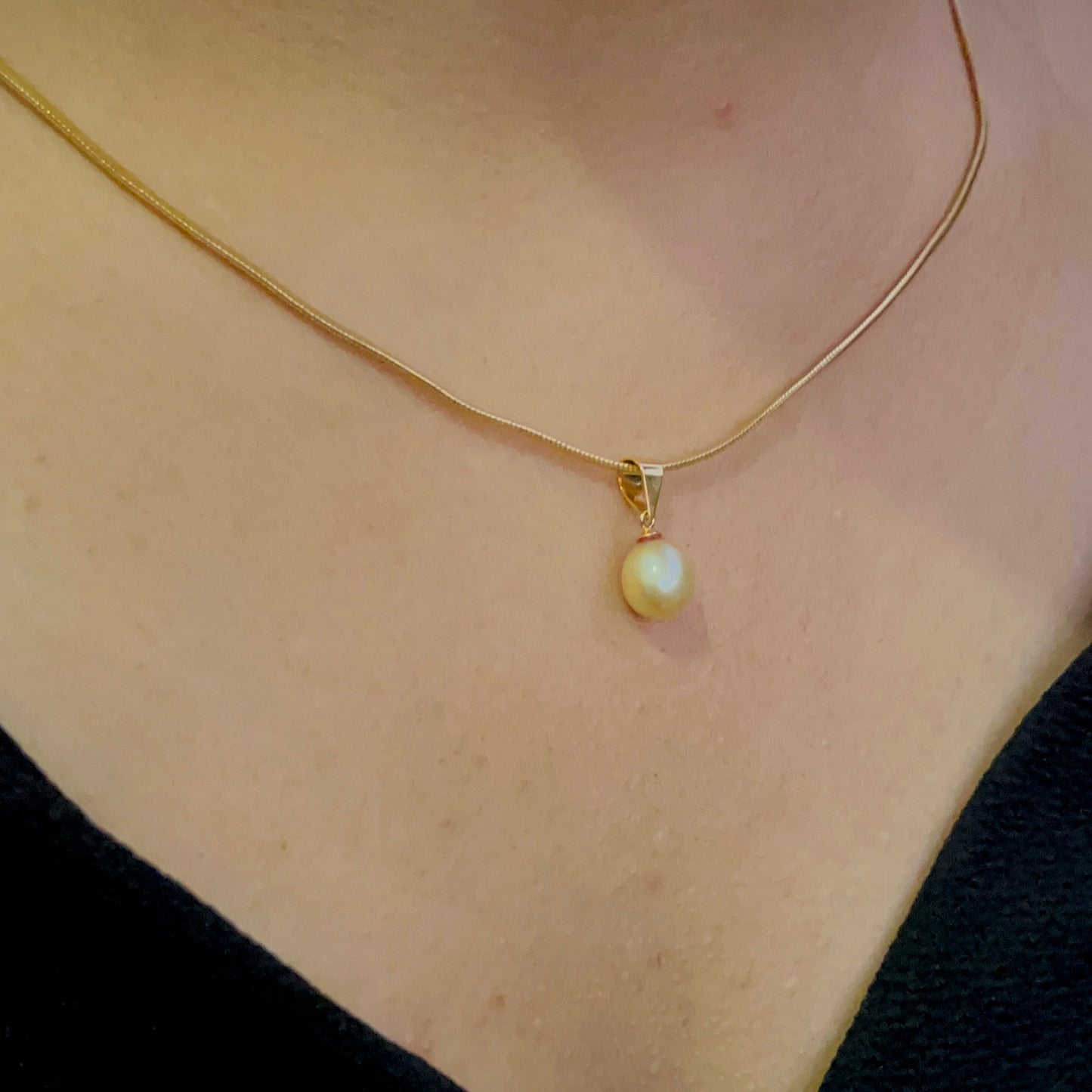 Sunshine Pearl Pendant