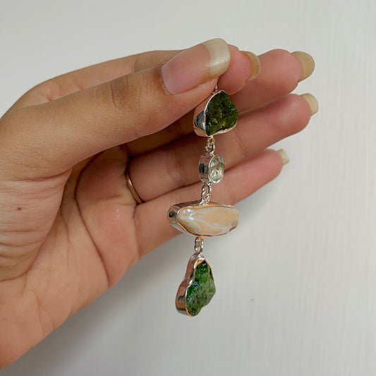 Alba Green Pendant