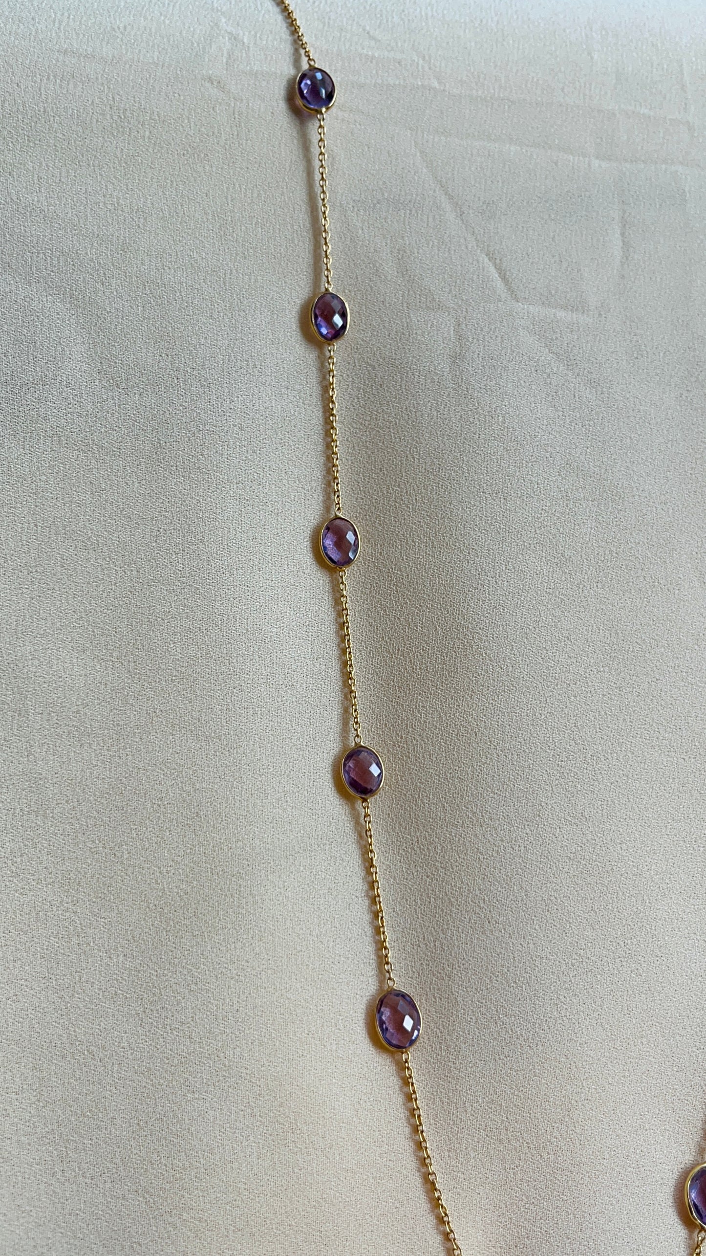 Amethyst Trail Long Chain