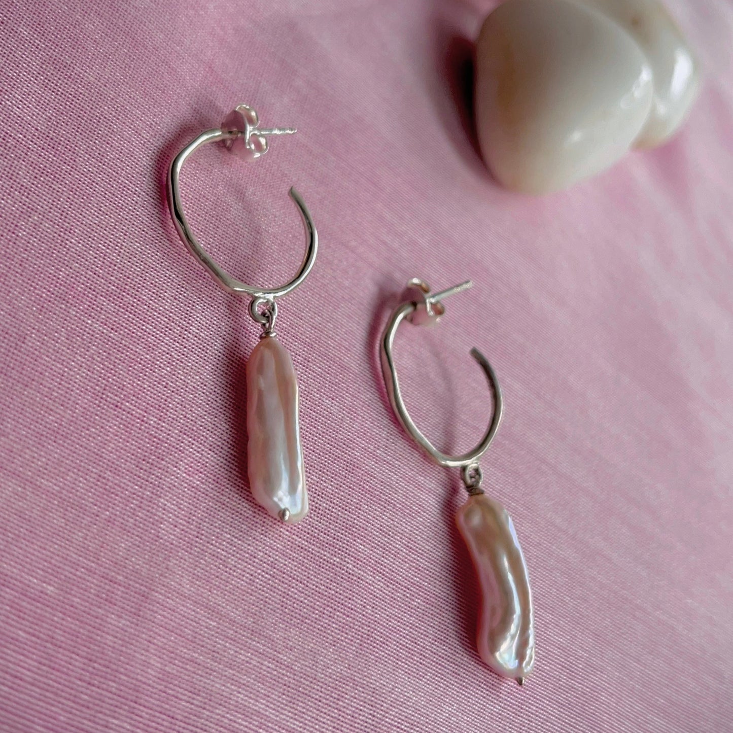 Baroque Bloom Hoops