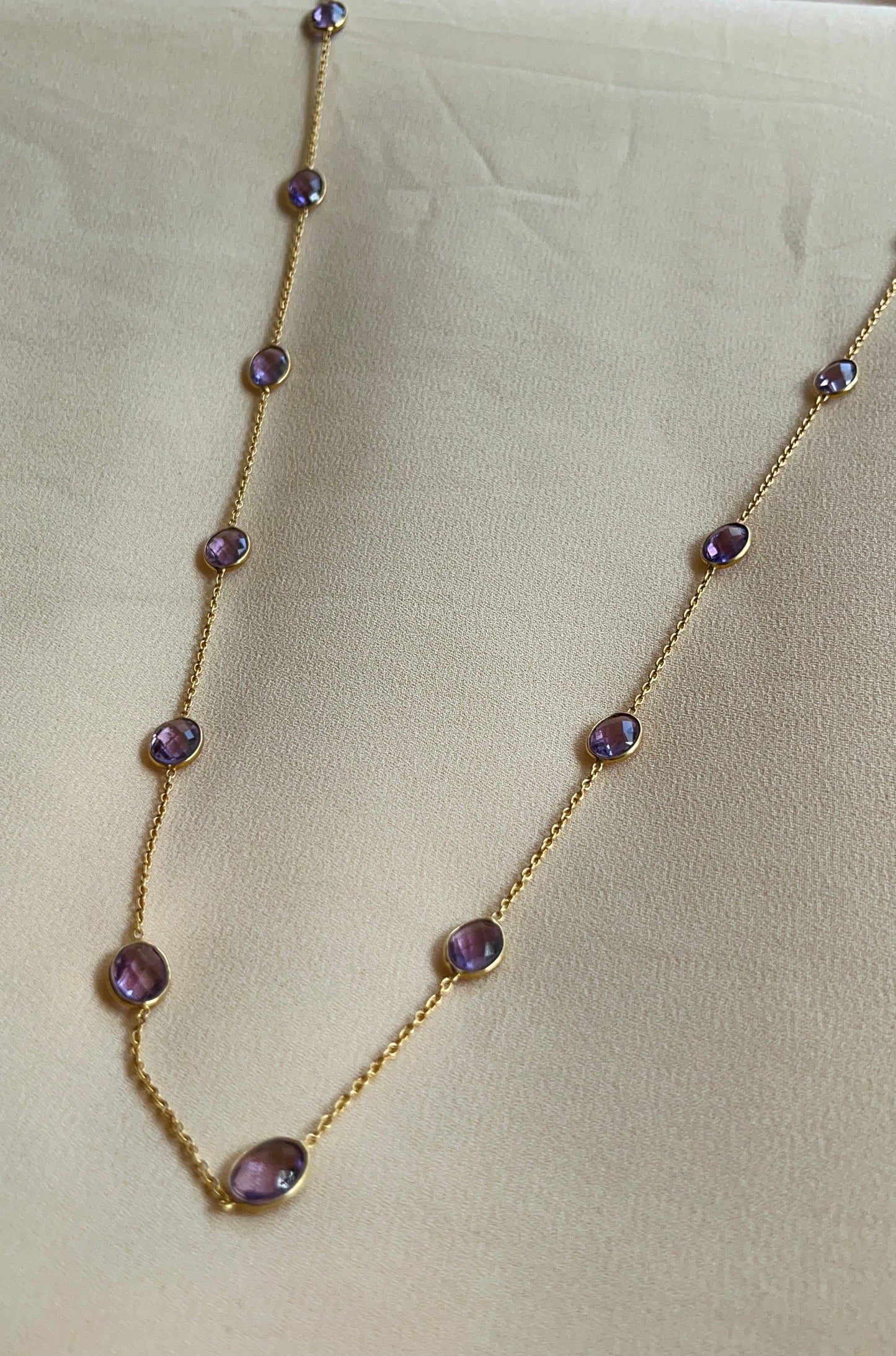 Amethyst Trail Long Chain