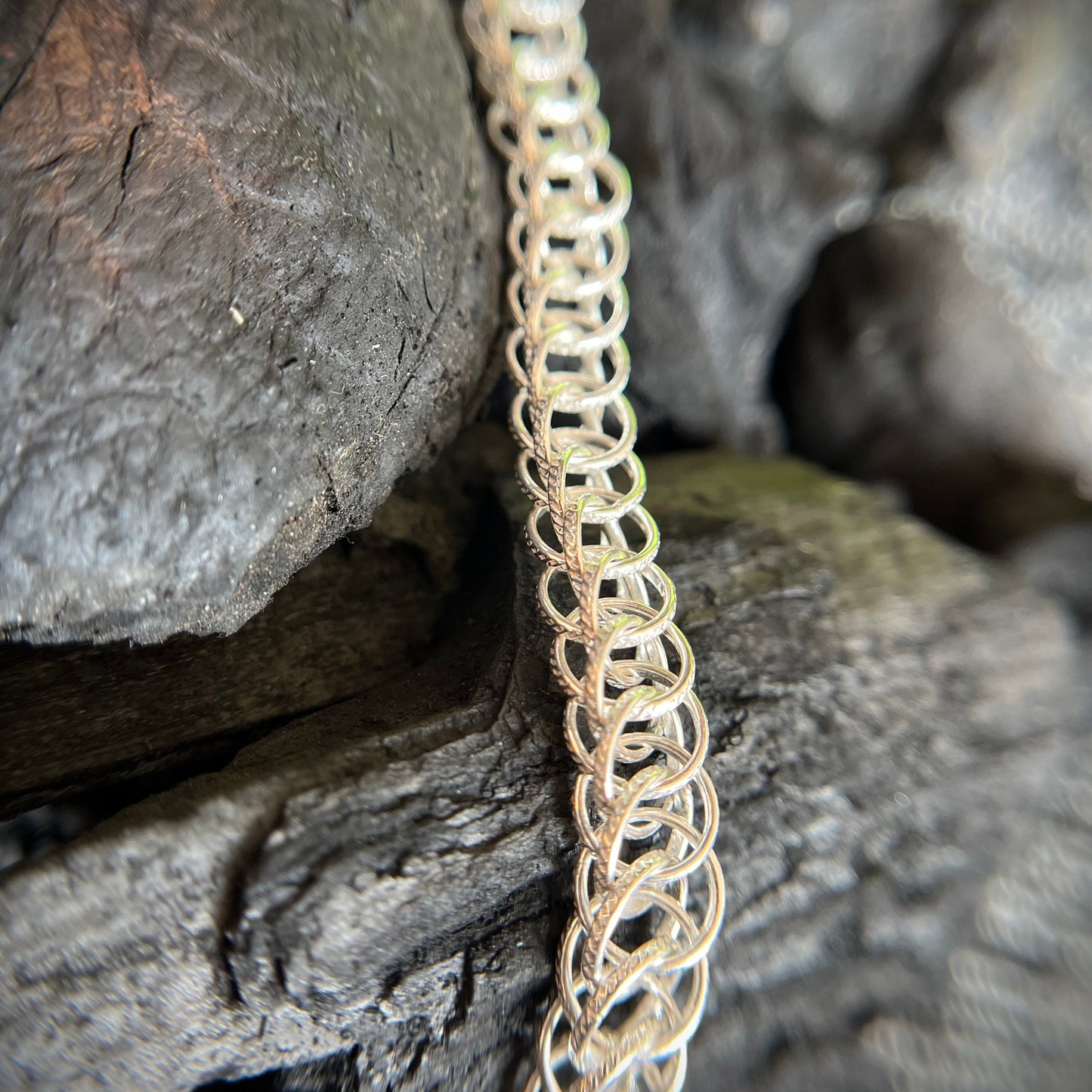 Real Men Silver Bracelet