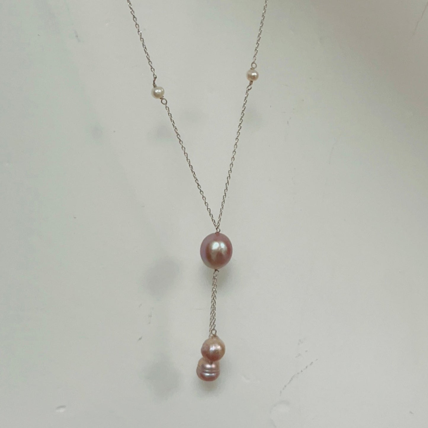 Whisper Pearl Pendant with chain