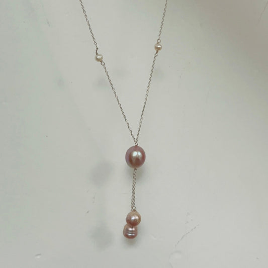 Whisper Pearl Pendant with chain