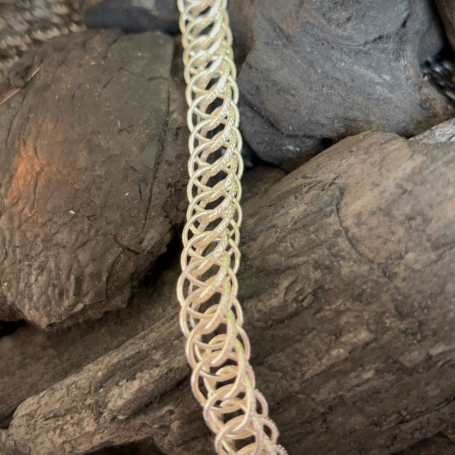 Real Men Silver Bracelet