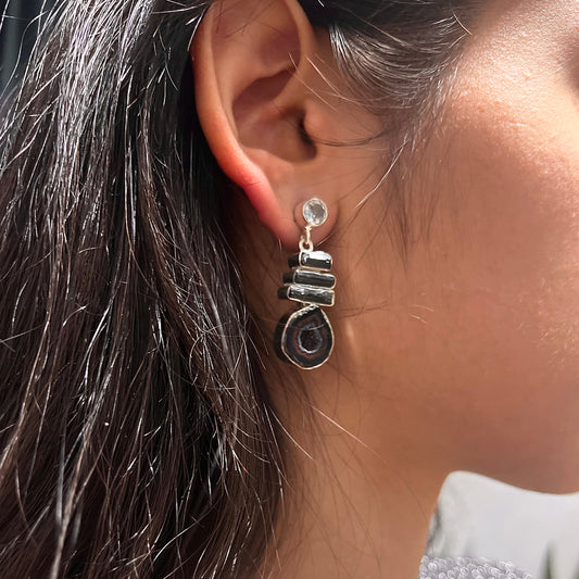 Agate Druzzy Dangler