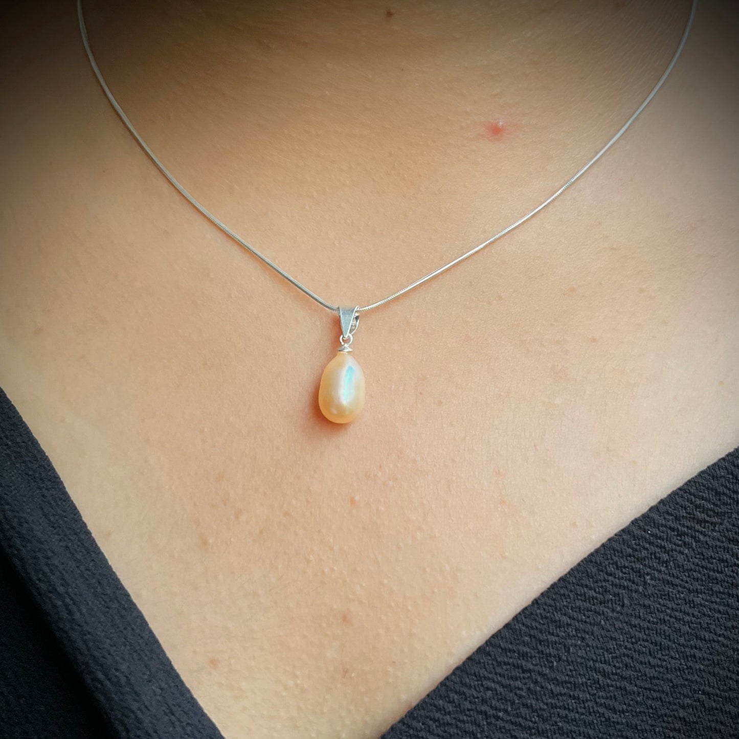 Aureate Pearl Pendant