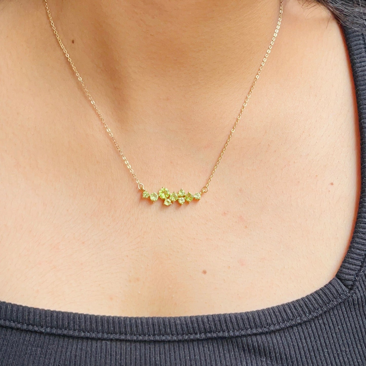 Fission Pendant with Link Chain