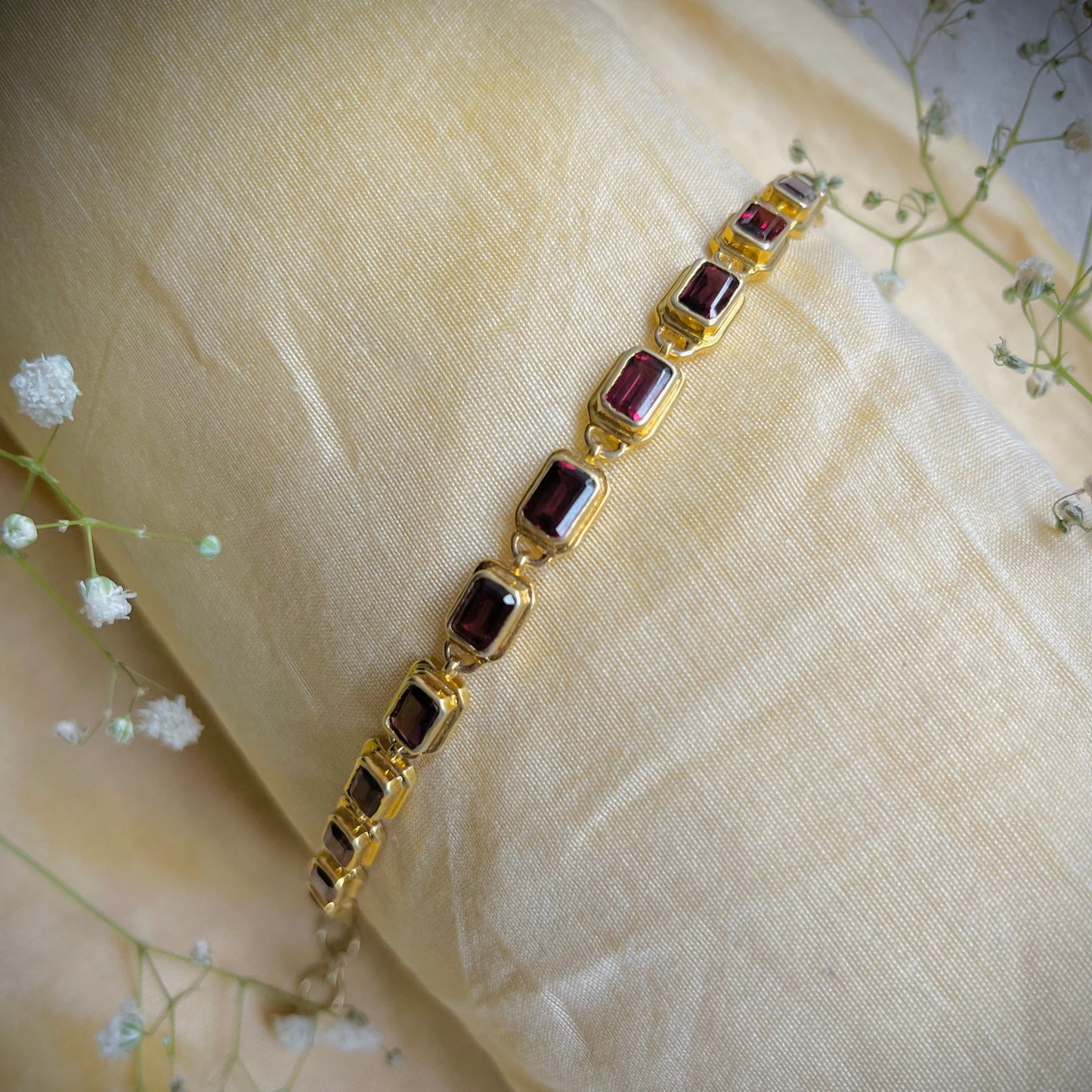 Rhapsody Garnet Bracelet