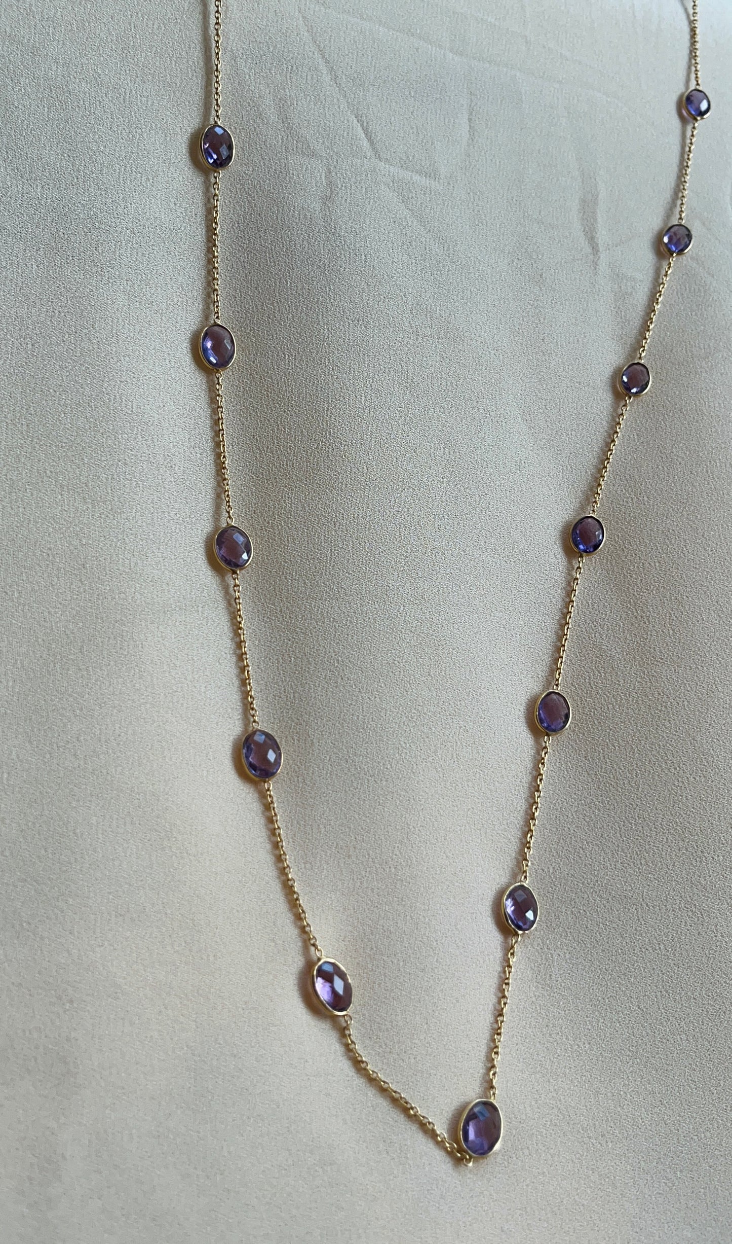 Amethyst Trail Long Chain