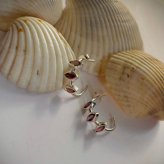 Garnet Marquise Huggies