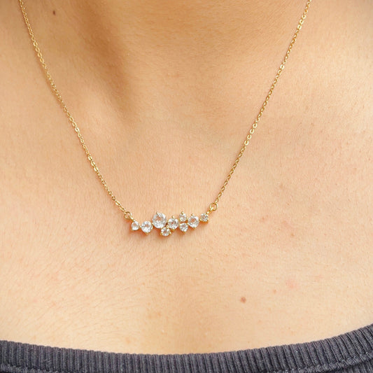 Fission Pendant with Link Chain