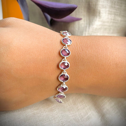 Amor Amethyst Bracelet