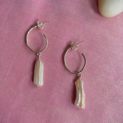Baroque Bloom Hoops