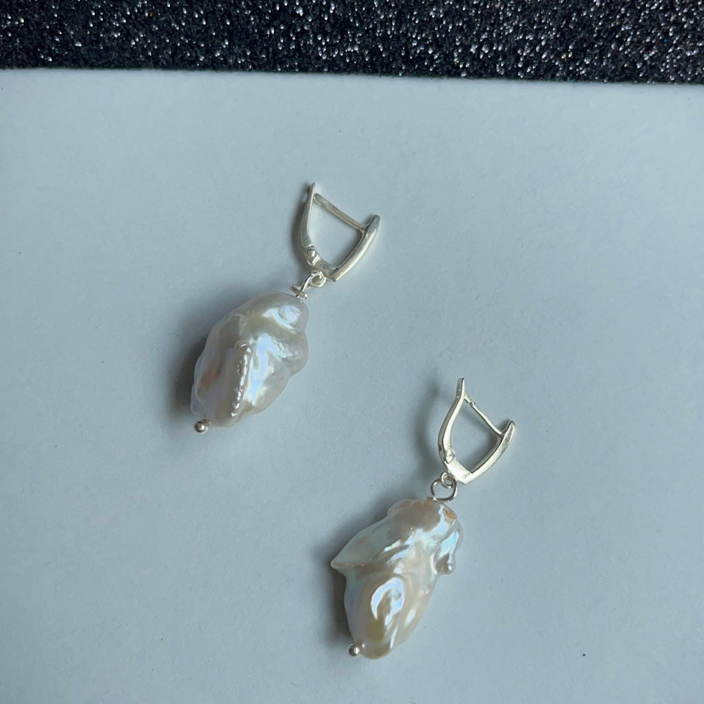 Mega Baroque Pearl Earring