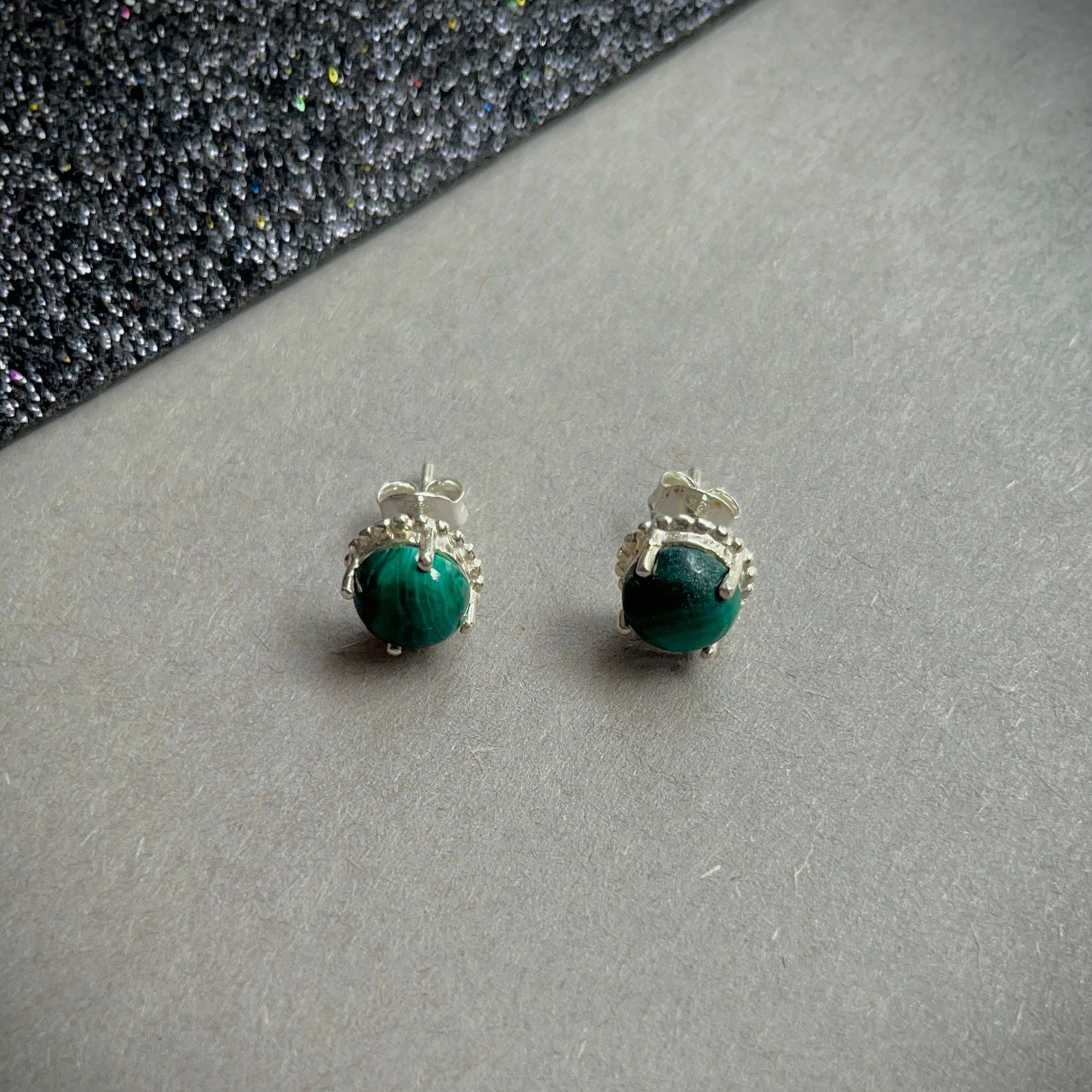 Timeless Malachite Earring