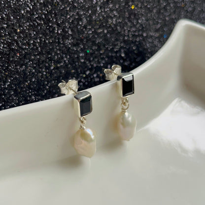 Contrast Earring