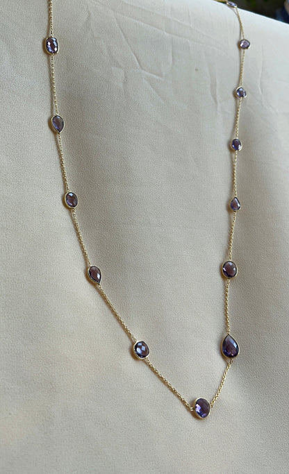 Violet Veil Long Chain