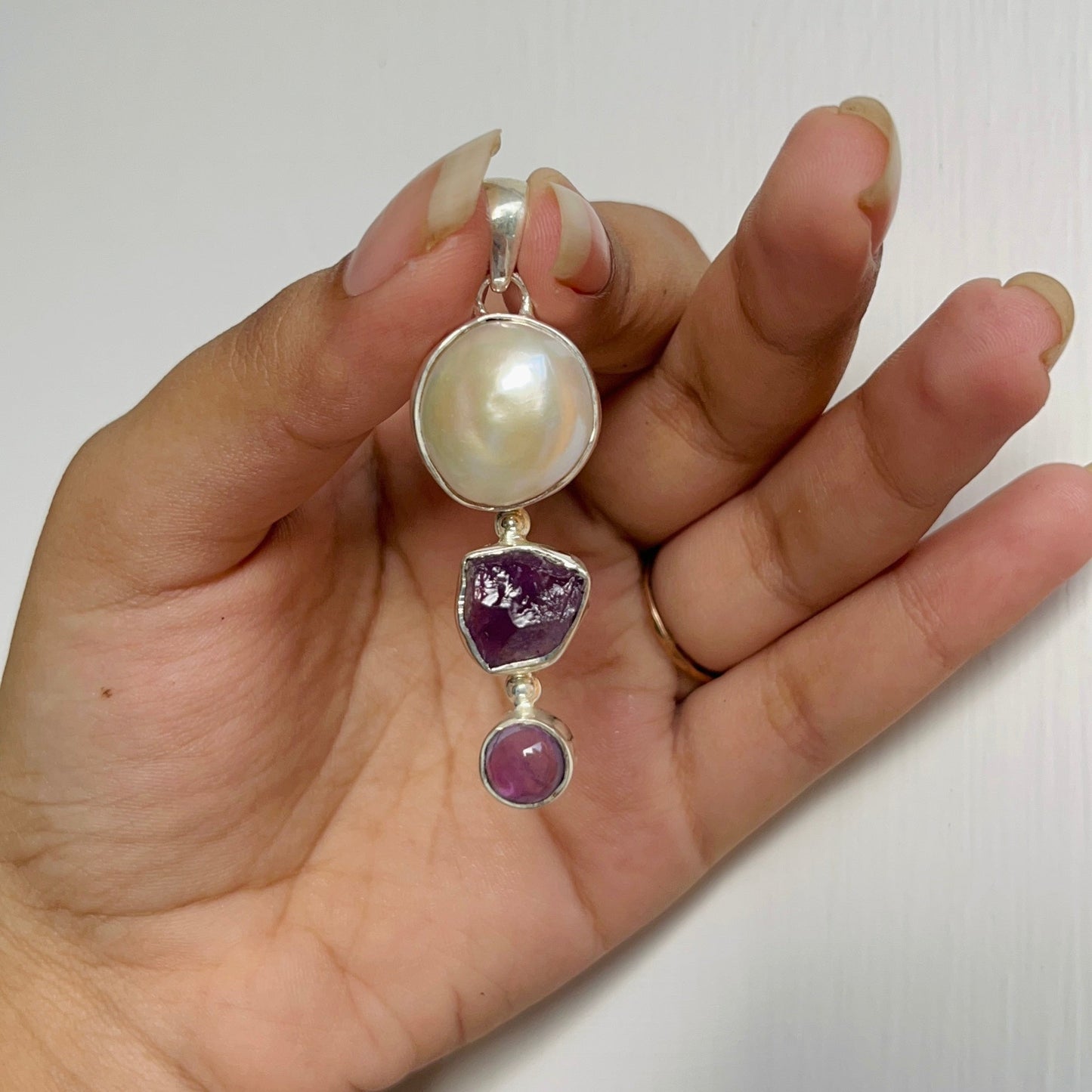 Amy-Pearl Fussion Pendant