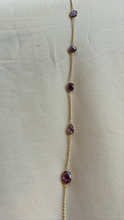 Violet Veil Long Chain