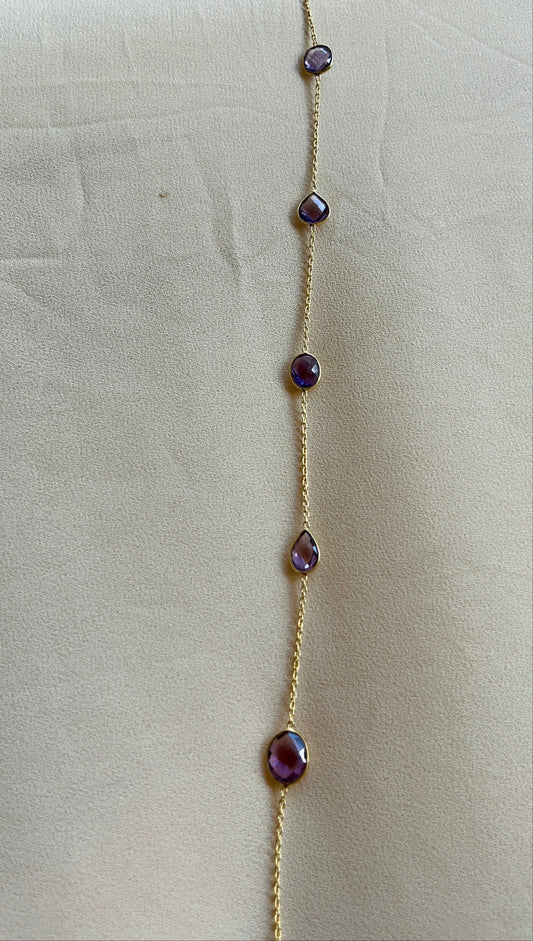 Violet Veil Long Chain