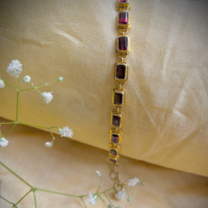 Rhapsody Garnet Bracelet