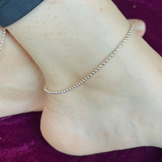 Sirkel Hammered Anklet