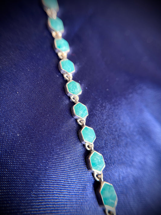 Amazonite Tennis Bracelet