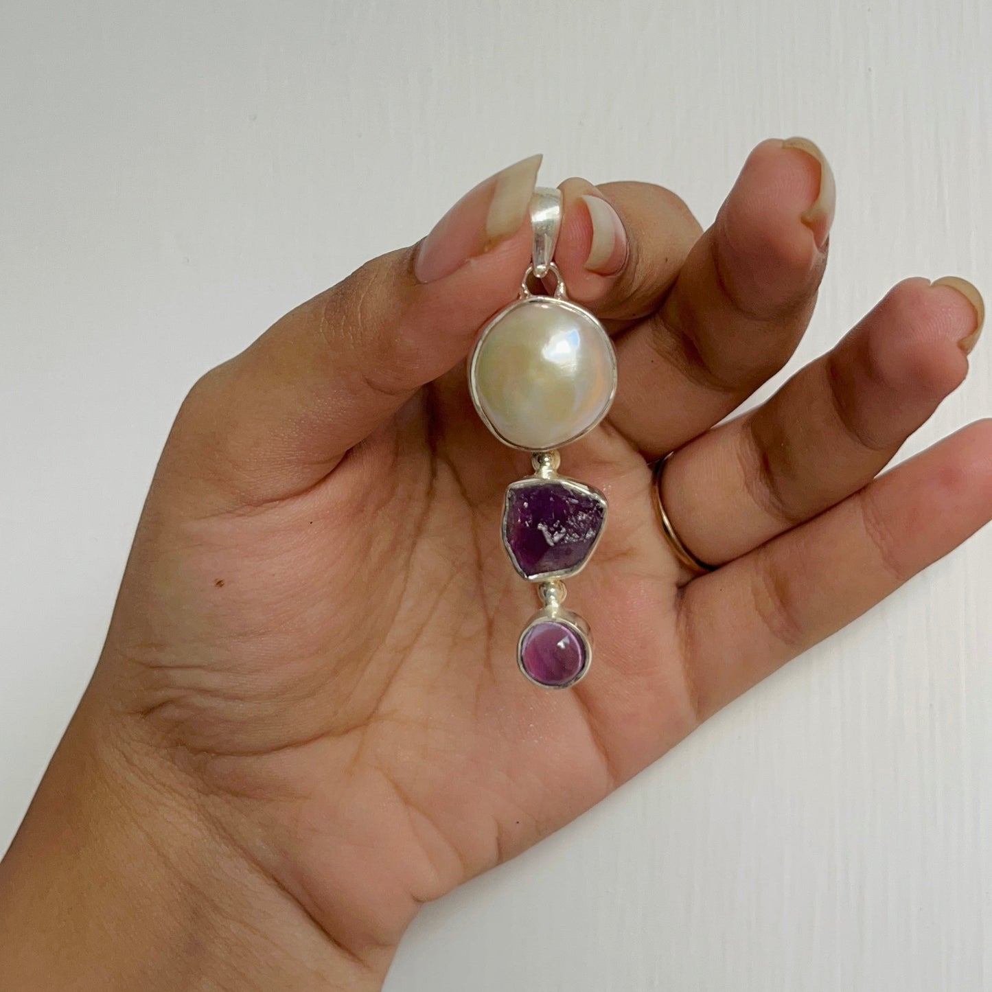 Amy-Pearl Fussion Pendant