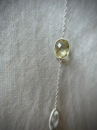 Timeless Quartz Long Chain