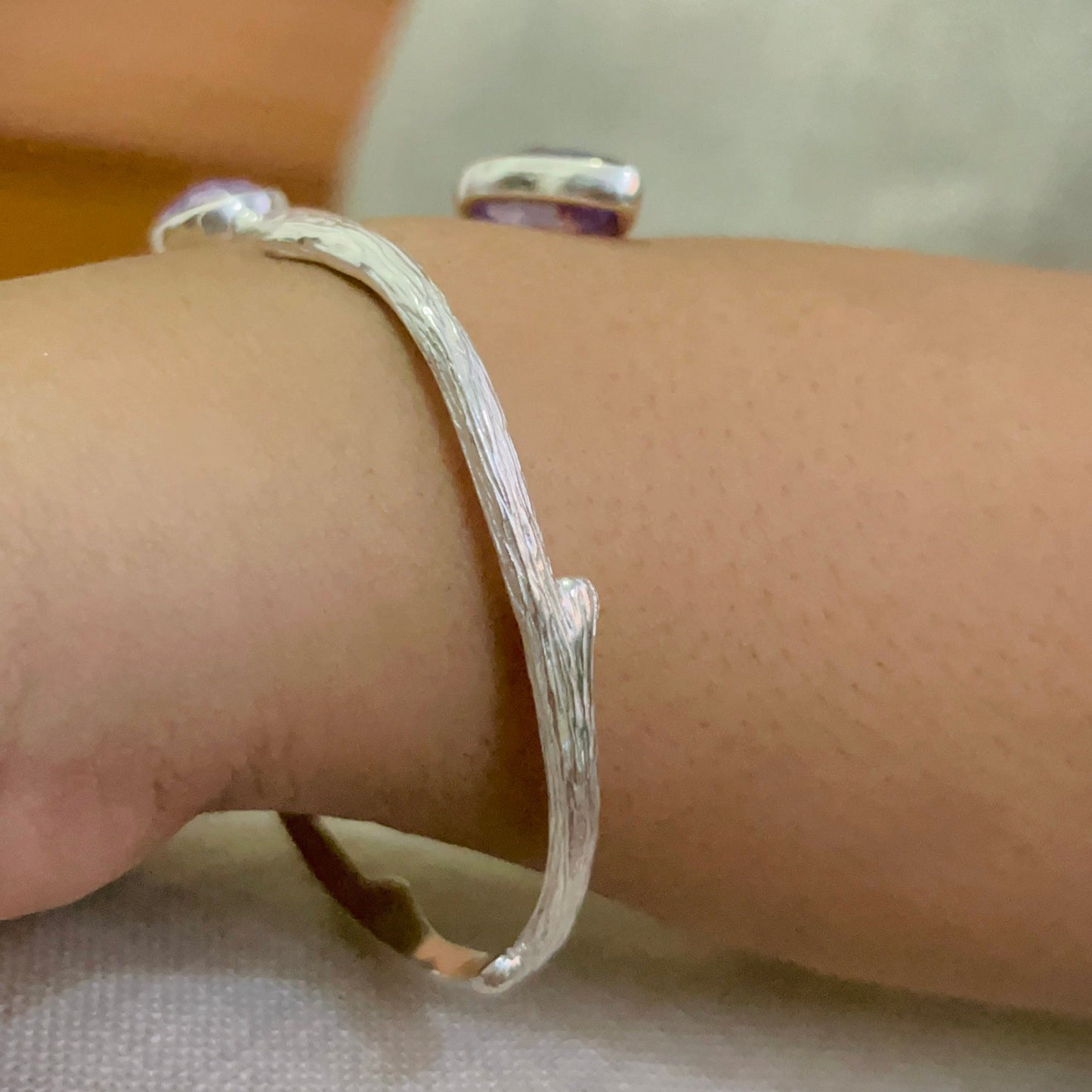 Tyrian Amethyst Cuff