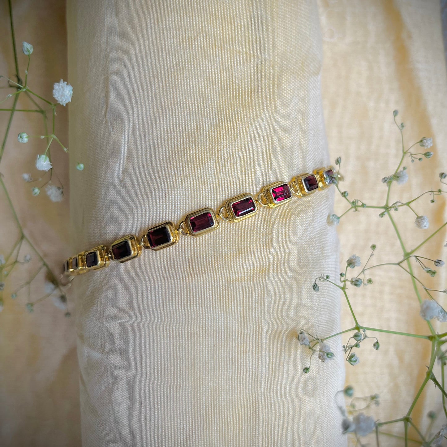 Rhapsody Garnet Bracelet