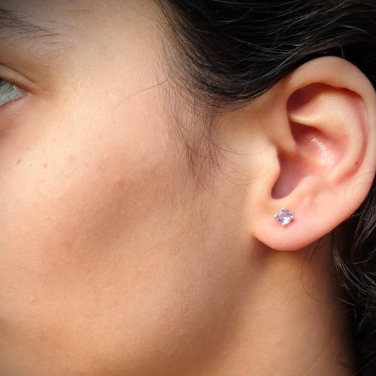 Amethyst Pop Earrings