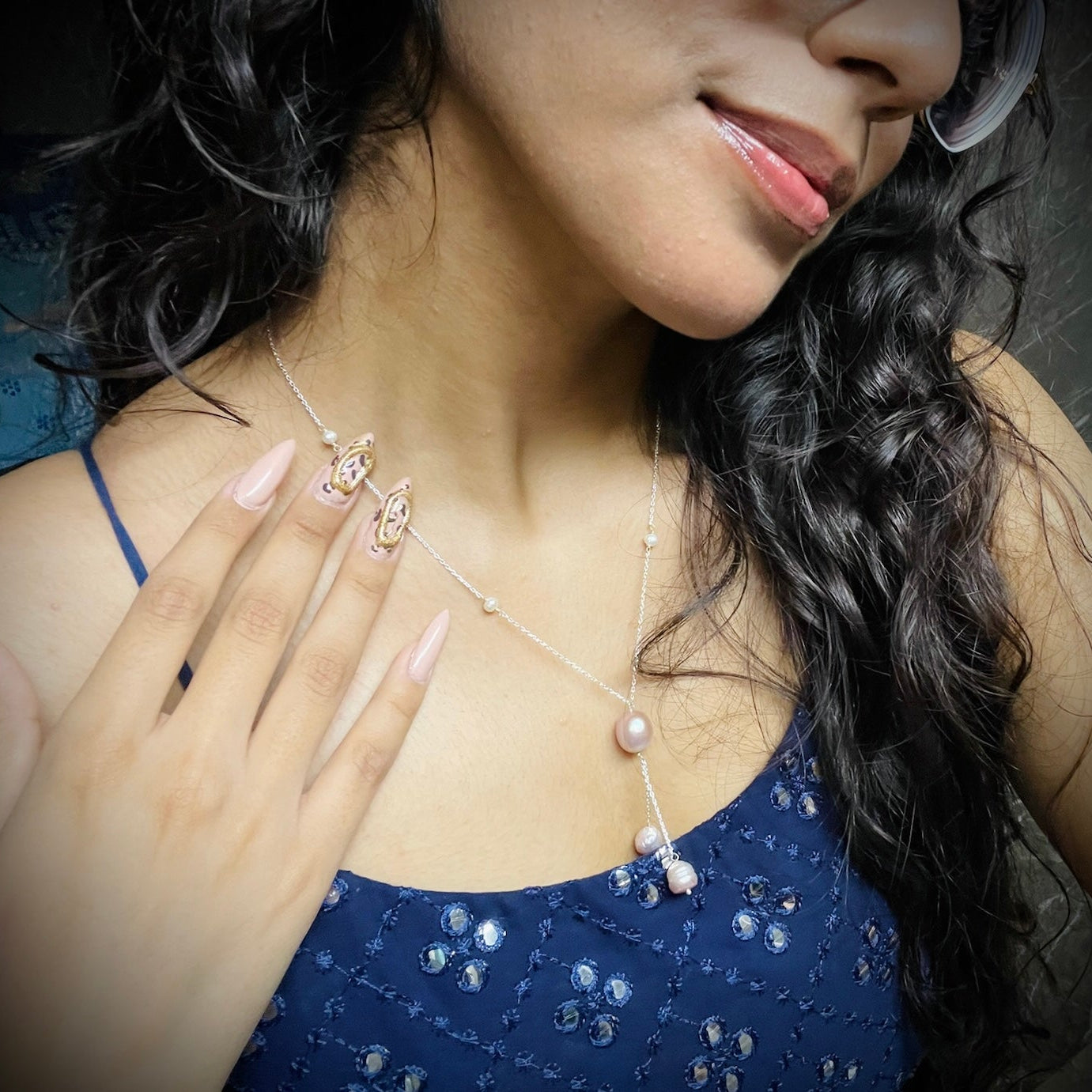 Whisper Pearl Pendant with chain