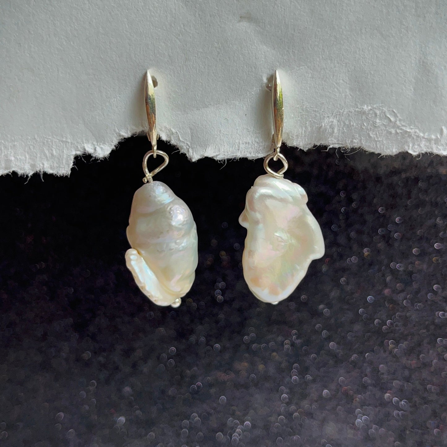 Mega Baroque Pearl Earring