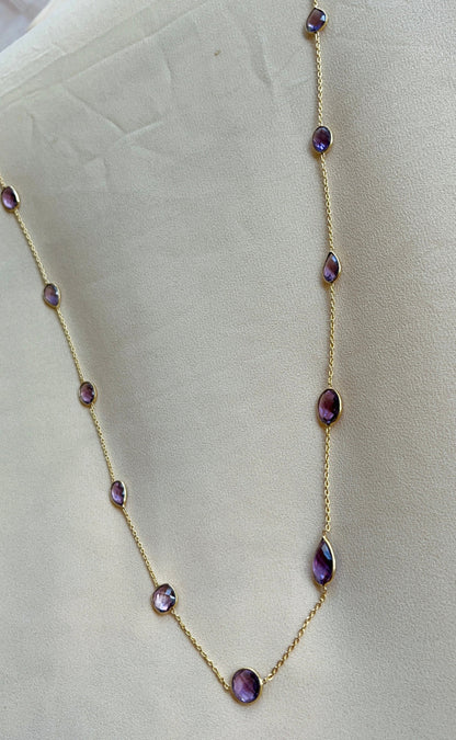 Violet Veil Long Chain