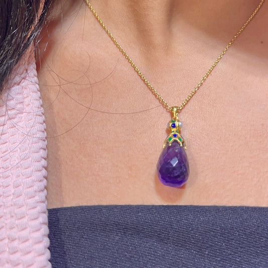 Amethyst Hue Pendant