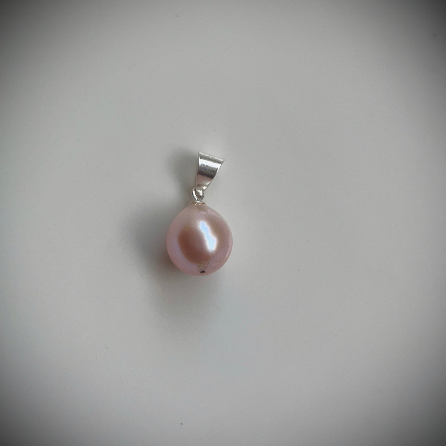 Soft Lavender Pearl Pendant
