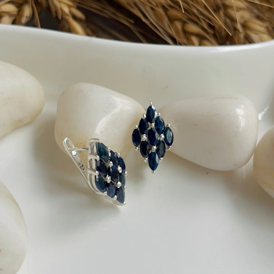 Shasha Blue Sapphire Earring