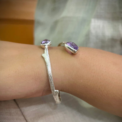 Tyrian Amethyst Cuff