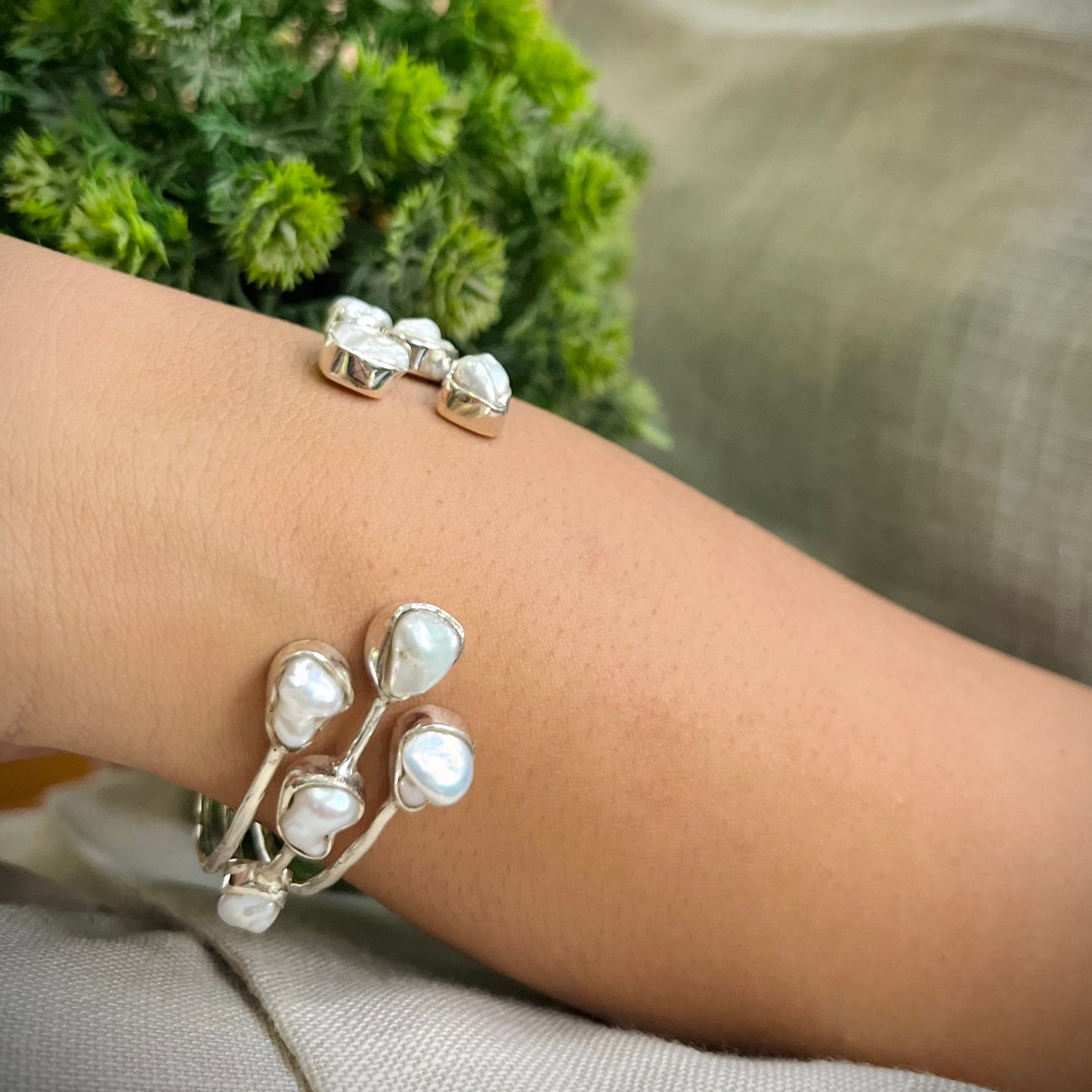 Mabe Pearl Cuff