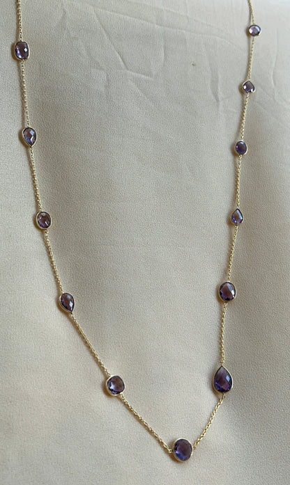 Violet Veil Long Chain