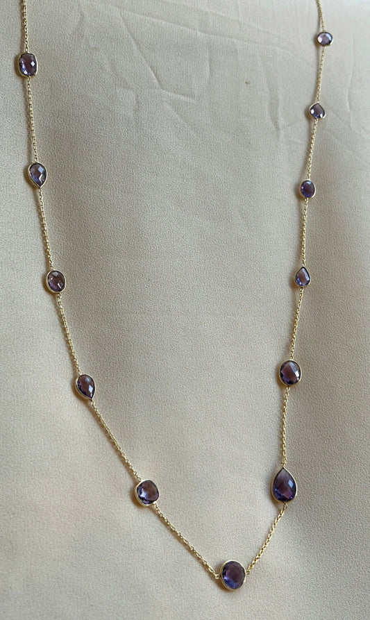 Violet Veil Long Chain