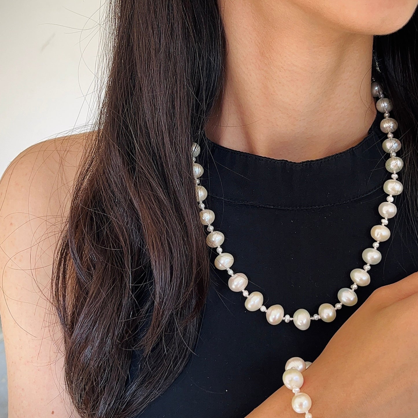 Kolo Pearl Necklace Set