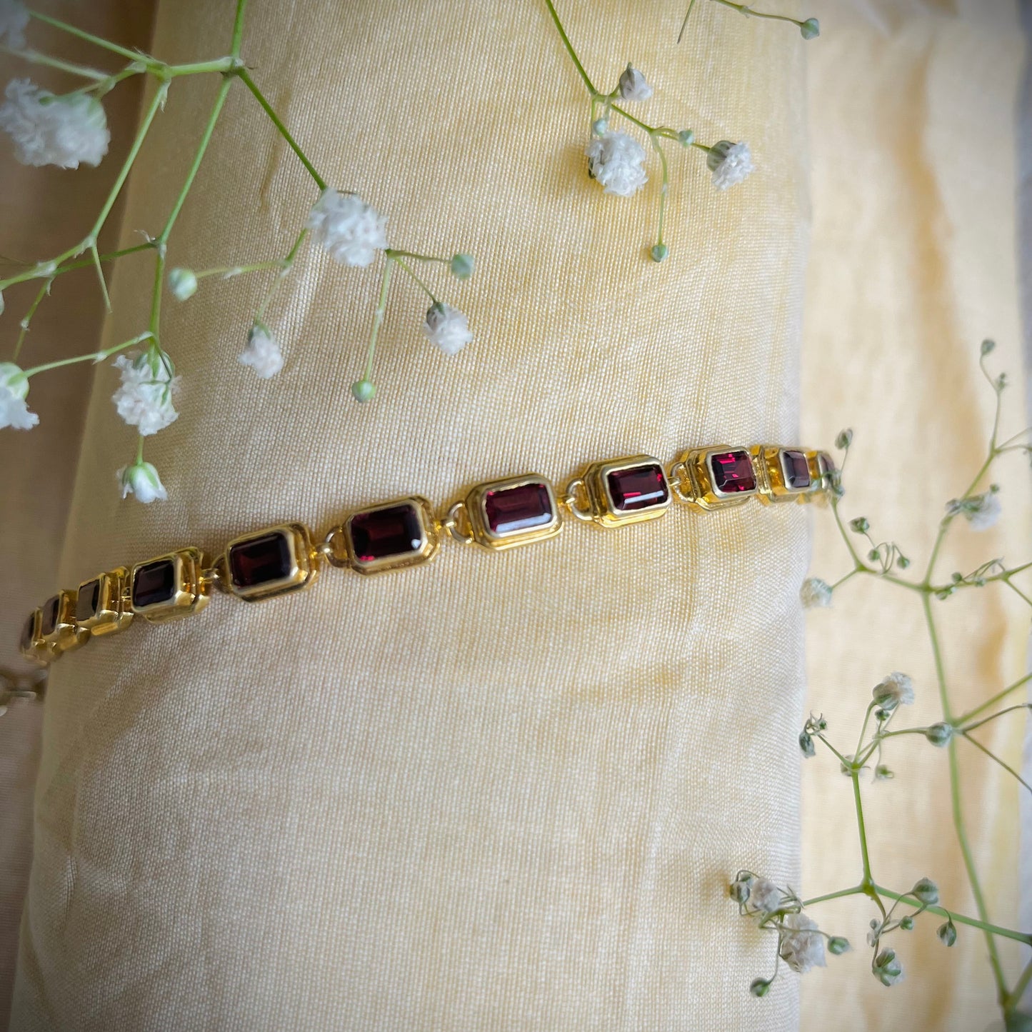 Rhapsody Garnet Bracelet